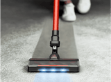 Aspirador escoba - Rowenta  X Force 8.80 RH1872E, 250 W, Potencia succión 100 AW, 1.3 kg, 60 min autonomía, 0.44 l, Ligera, Especial Mascotas, Rojo