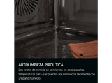 Horno - AEG GU5PB43FSM, Multifunción, Pirolítico, 72 l, Función Grill, 60 cm, INOX Antihuellas