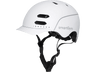 Casco - SmartGyro Helmet, Para Patinete Eléctrico O Bicicleta, Talla L, Talla Cabeza 61 cm, Blanco