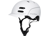 Casco - SmartGyro Helmet, Para Patinete Eléctrico O Bicicleta, Talla L, Talla Cabeza 61 cm, Blanco