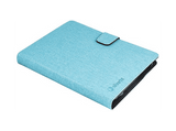Funda tablet - Silver HT 19313, Hasta 10.4, Rotatoria 360º, Azul