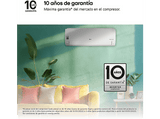 Aire acondicionado Split 1 x 1 - LG PLUSWF12X, 3010 fg/h, WiFi, Gold Fin™, Smart Diagnosis, Blanco