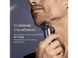 Afeitadora - Braun Afeitadora eléctrica NEVO 11000C, Tecnología AeroTouch, Centro de limpieza NEVO Care 7 en 1, Wet&Dry, Plata