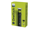 Barbero - Philips OneBlade Pro QP6506/15, Peine-guía ajustable 5 en 1, Uso seco/húmedo, Tecnología seguimiento de contornos, 90 min