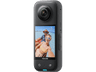 Cámara deportiva - Insta 360 X3, 5.7K, 72 megapixel, WiFi, Inteligencia Artificial, Pantalla táctil, Negro