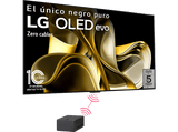 TV OLED 77 - LG OLED77M39LA evo, 4K M3 Inalámbrico con Smart TV webOS23 actualizable, Gris grafito oscuro