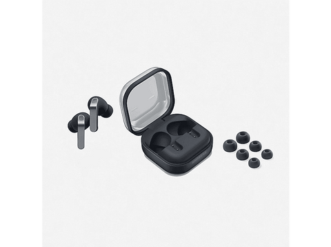 Auriculares True Wireless - Samsung Galaxy Buds4 Pro, Cancelación Activa de Ruido (ANC), Bluetooth 6.1, Autonomía hasta 6 horas con ANC, Negro