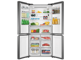 Frigorífico americano - Haier Cube 90 Series 3 HTF-540DGG7, 500l, No Frost, 190cm, Inverter, 4 puertas, Inox