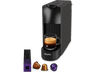 Cafetera de cápsulas - Nespresso® Krups Essenza Mini XN110, 19 bar, 0.6 l, 1260 W, Calentamiento rápido, Apagado automático, Negro mate