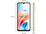 Móvil - OPPO A38, Glowing gold, 128 GB, 4GB RAM, 6.56  HD+ LCD, MediaTek Helio G85, 5000 mAh, Android 13