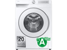 Lavadora carga frontal - Samsung WW90DG6U85HHU3, 9 kg, 1400 rpm, Autodosificador,  AI EcoBubble™,  AI Wash, Blanco