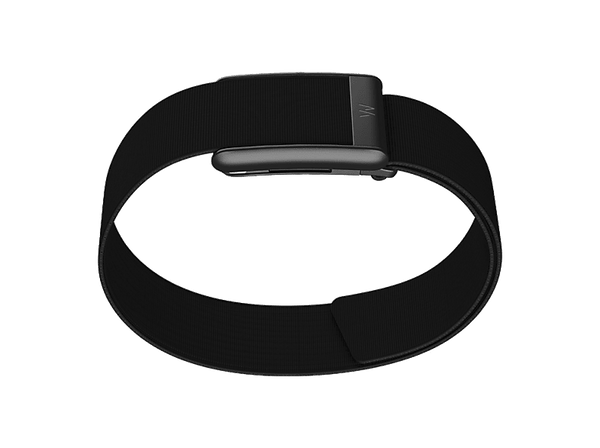 Banda de frecuencia cardíaca - WHOOP CoreKnit S/M, Totalmente ajustable, Negro