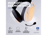 Auriculares gaming - Trust GXT 499W Forta, 55 h Autonomía, Inalámbrico, Para PlayStation® 5, Blanco