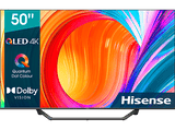 TV QLED 50 - Hisense 50A7GQ, HDR UHD 4K, Smart TV, HDMI, Dolby Atmos, Dolby Vision, HDR10+, Negro