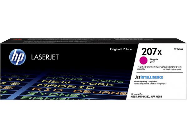 Tóner - HP 207X LaserJet, Magenta, W2213X