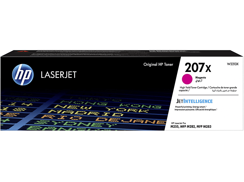 Tóner - HP 207X LaserJet, Magenta, W2213X