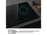 Placa inducción - Hisense HI6352BSCE , 3 zonas, Zonas Flex, XL 29 cm, 59 cm, Negro