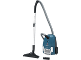 Aspirador con bolsa - Hoover BRAVE, 700W, 2.5 l, Tubo telescópico, Radio acción 7.5 m,  Incluye Accesorios, Azul