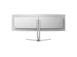 Monitor gaming - Philips 49M2C8900L/00, 49 Dual QHD, 144 Hz, 0.03 ms GtG, OLED, Curvo, Altura Ajustable, Blanco
