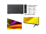 TV LED 43 - LG 43NU850B6LA, UHD 4K, Procesador Inteligente α7 AI Processor 4K Gen9, Smart TV, DVB-T2 (H.265), Negro