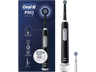 Cepillo eléctrico - Oral-B Pro Series 1, 2 Cabezales, Temporizador, 3 Modos, Tecnología 3D, Negro