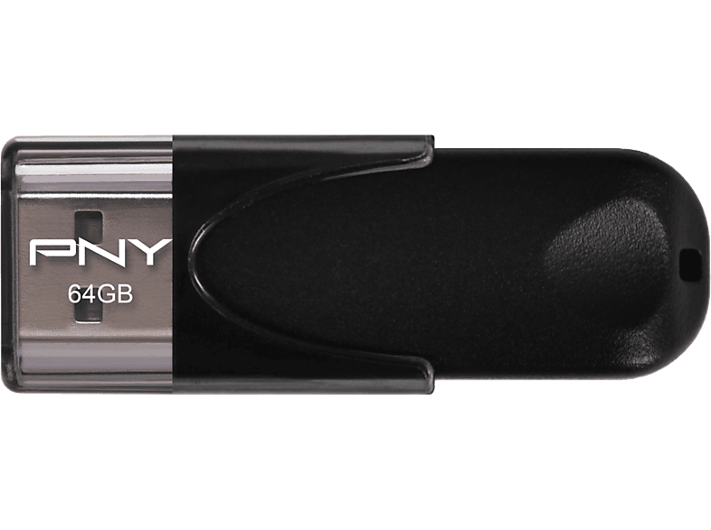 Pendrive de 64GB - PNY P-FD64GATT03-GE, Negro
