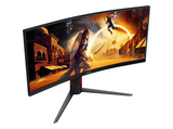 Monitor gaming - AOC CU34G4, 34 UWQHD, 180 Hz, Curvo, 1 ms GtG, 0.5 ms MPRT, Fast VA, Adaptive Sync, HDR10