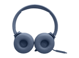 Auriculares - JBL Tune 520C, Cable, Circumaurales, USB-C, Micrófono, Plegable, Azul