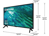 TV QLED 32 - Samsung QE32Q50AAUXXC, Full HD, QLED Lite, HLG, Tizen, Bluetooth, Multiroom Link, Negro