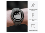 Reloj deportivo - Garmin Instinct E, Amarillo, 40mm,  0.86, Dos Cristales, Silicona, 10 ATM, Garmin Connect™, 14 días Autonomía