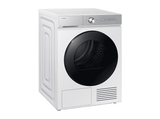 Secadora bomba de calor - Samsung Bespoke AI DV90DB8845GHU3, 9 Kg, 19 programas, OptimalDry A, Blanco