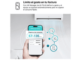 Aire acondicionado Split 1 x 1 - LG PLUSWF12Z.SET, 3010 fg/h, Wi-Fi, kW Manager, Gold Fin™ Blanco