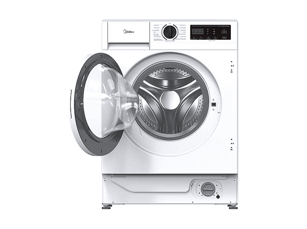 Lavadora secadora integrable - Midea MFA06D80BA10/W-ES, 8 kg de lavado, 6 kg de secado, Sin panelar