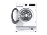 Lavadora secadora integrable - Midea MFA06D80BA10/W-ES, 8 kg de lavado, 6 kg de secado, Sin panelar