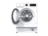 Lavadora secadora integrable - Midea MFA06D80BA10/W-ES, 8 kg de lavado, 6 kg de secado, Sin panelar