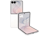 Móvil - Samsung Galaxy Z Flip8, Blanco, 256 GB, 12 GB RAM, 6.9 Dynamic AMOLED 2X , Exynos 2600, 4300 mAh, Android 17