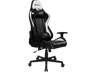 Silla gaming - Drift DR175, 2D (regulable en altura y anchura), Poliuretano, 150kg, Giratorio, Negro y Carbón