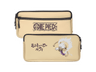 Kit accesorios - FR-TEC One Piece OP1001, Nintendo Switch 2, Incluye Bolsa de transporte+grips+cristal templado+gamuza para limpiar pantalla, Beige