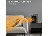 Calefactor - Rowenta Comfort Aqua, 2400 W, 40 m², 3 velocidades, Calentamiento rápido, Silencioso, Apagado automatico, Resiste salpicaduras de agua