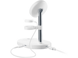 Cargador móvil inalámbrico - CellularLine MAG TRIO, Estación de carga Mag con tecnología Qi2, Blanco