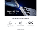 Móvil - Samsung Galaxy S25 Ultra, Titanium Silver, 256 GB, 12 GB RAM, 6.9 WQHD+, Snapdragon 8, 5000 mAh, Android 15