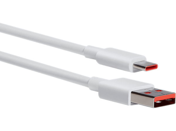 Cable USB C - Xiaomi  6A Type-A to Type-C Cable, 1m, Blanco
