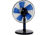 Ventilador de sobremesa - Taurus Boreal 12 Legend, Siistema oscilación/inclinación, 5 aspas, 30cm, 45W, 3 velocidades, Azul y negro  