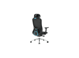 Silla gaming - Newskill Nue, Reposabrazos 3D (ajustable en altura, anchura y profundidad), Carga máx. 150 kg, Malla Transpirable Premium, Negro
