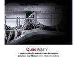 Lavavajillas integrable - LG DB365TXS, 14 servicios, 10 programas, 59.8 cm, QuadWash™, Inox