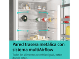 Frigorífico americano - Siemens KF96NAXEA, No Frost, 605 l, 183 cm, Black Steel