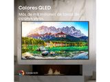 TV Mini LED 75 - Hisense 75E8Q, UHD 4K, 144 Hz, Hi-View Engine, Escalador HDR IA, Subwoofer integrado, Negro