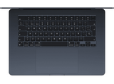 Apple MacBook Air (2024), 15,3, Chip M3, GPU de 10 núcleos, 8 GB RAM, 512GB de SSD, Teclado Magic Keyboard Touch ID, macOS, Medianoche