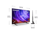 TV OLED 77 - Samsung TQ77S83HAEXXC, OLED 4K, NQ4 AI Gen2 Processor, Smart TV, Tecnología Sin Reflejos, Full AI, Negro