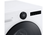 Lavadora secadora - LG W4X7016TLS, 11 kg, 6 kg, Selector LCD, Autodosificación, Blanco